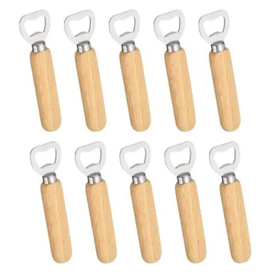 Wooden Bottle Openers Souvenirs (10 pcs) Wooden Bottle Openers Souvenirs (10 pcs)