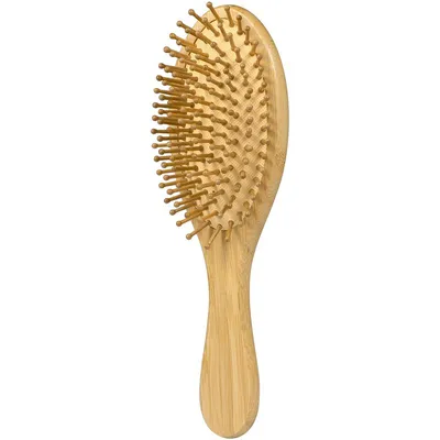 Wooden Bristle Hair Brush Bamboo Brush