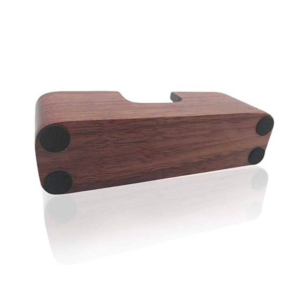 Wooden Business Card Holder for Desk