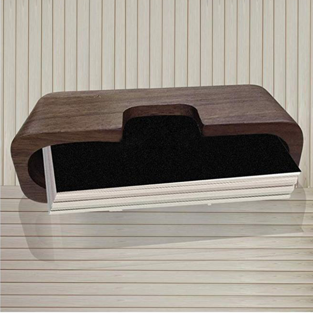 Wooden Business Card Holder for Desk