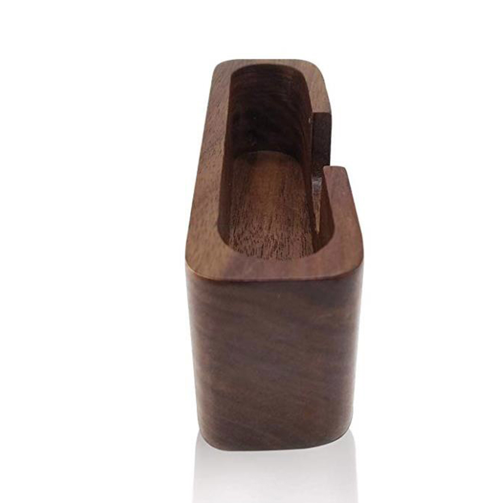 Wooden Business Card Holder for Desk