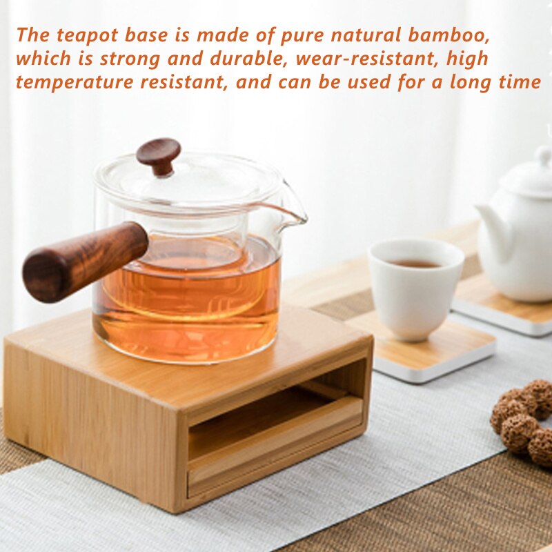 Wooden Candle Tea Warmer