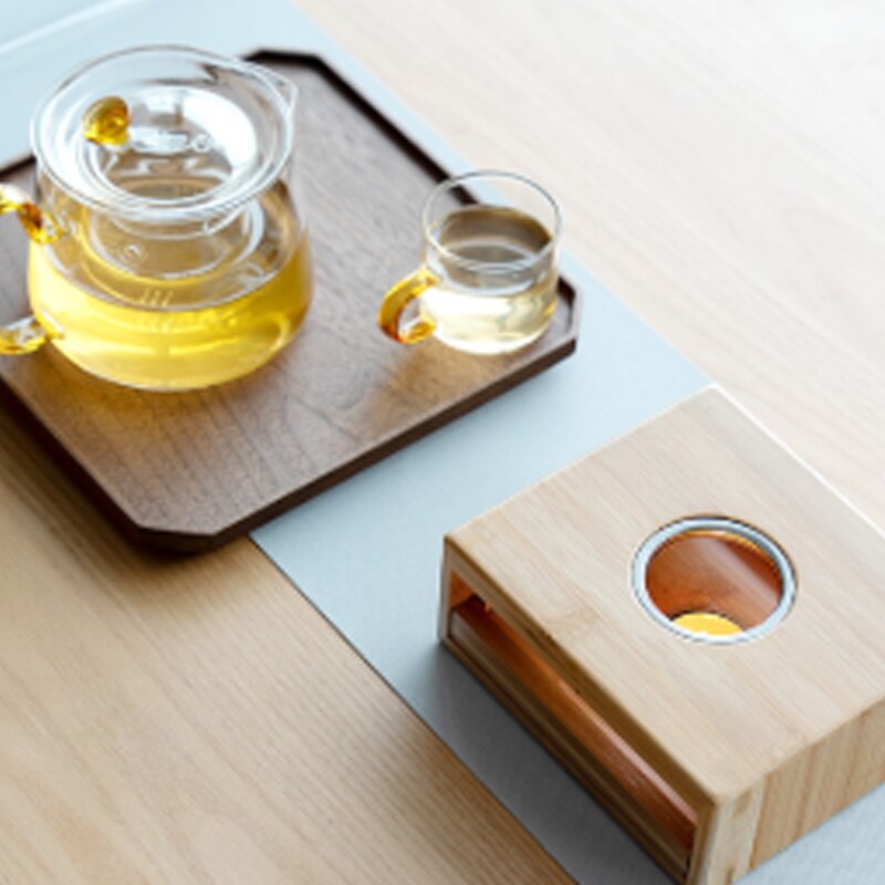 Wooden Candle Tea Warmer