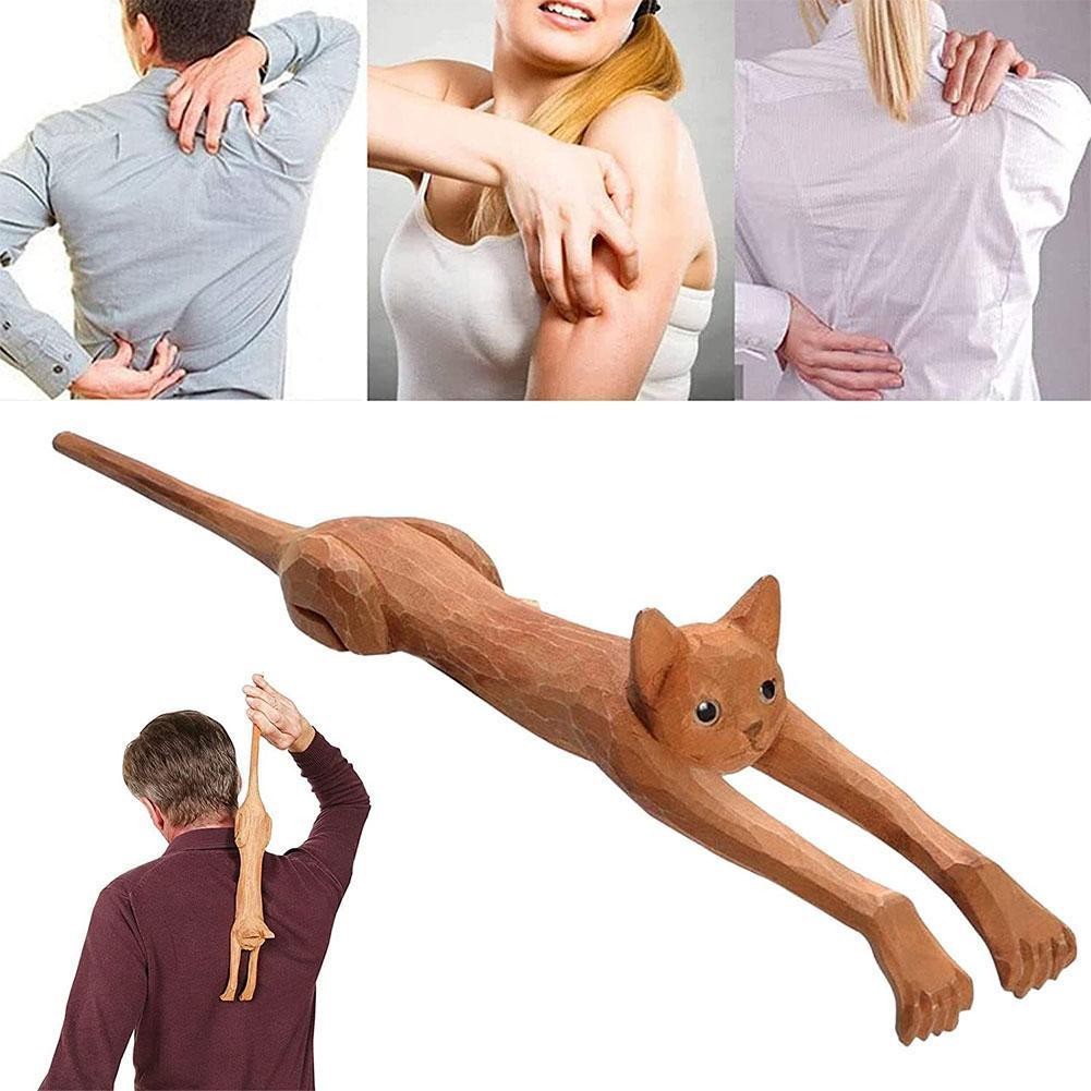 Wooden Cat Back Scratcher Wooden Cat Back Scratcher