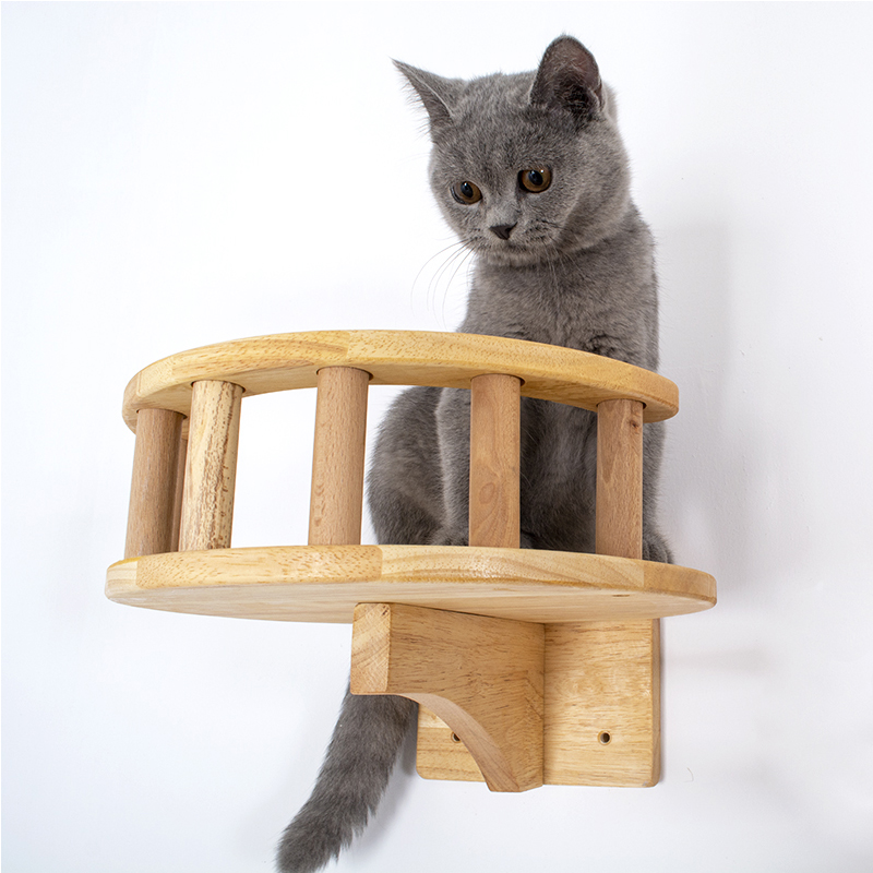 Wooden Cat Wall Tower Wooden Cat Wall Tower