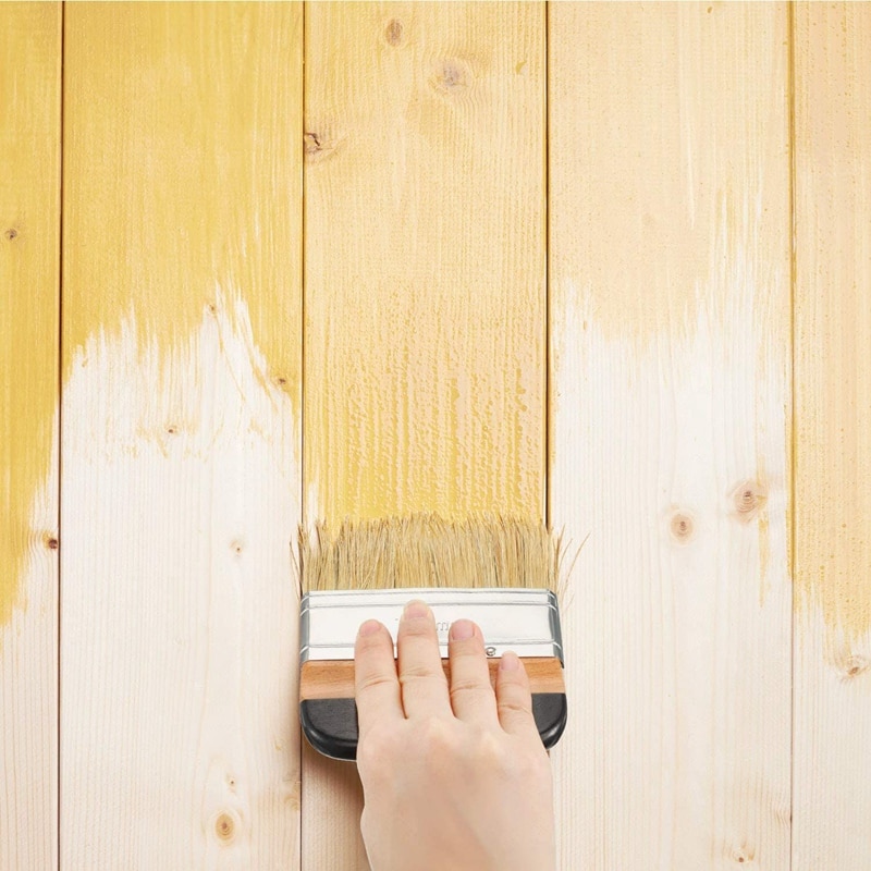Wooden Chalk Paint Brushes (3pcs)