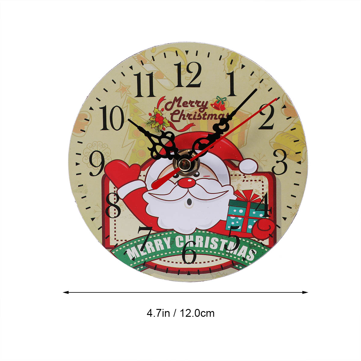 Wooden Christmas Clock Wooden Christmas Clock
