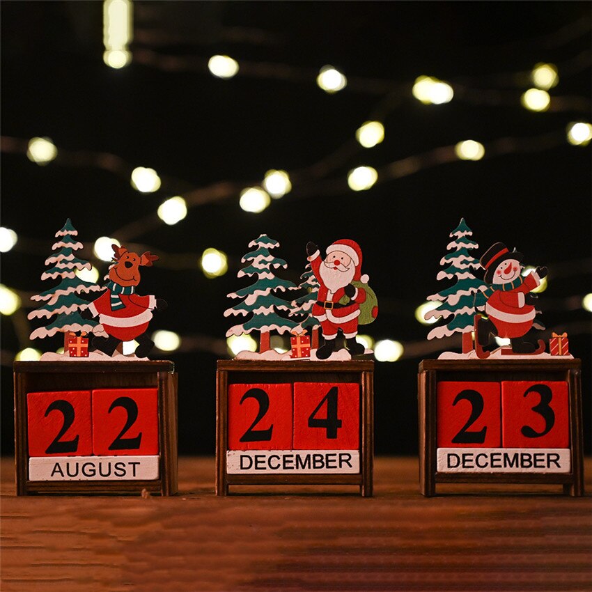 Wooden Christmas Countdown Calendar