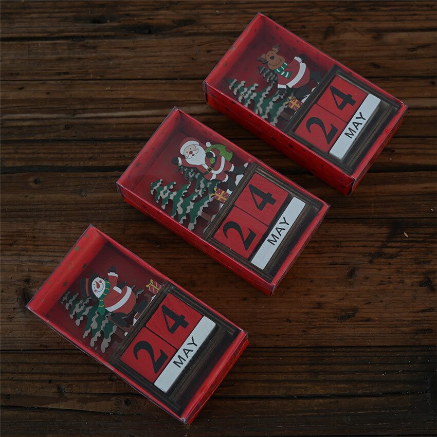 Wooden Christmas Countdown Calendar