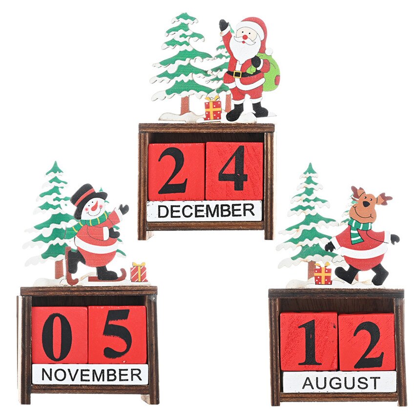 Wooden Christmas Countdown Calendar