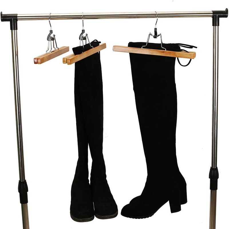 Wooden Clamp Hangers (8 Pieces)