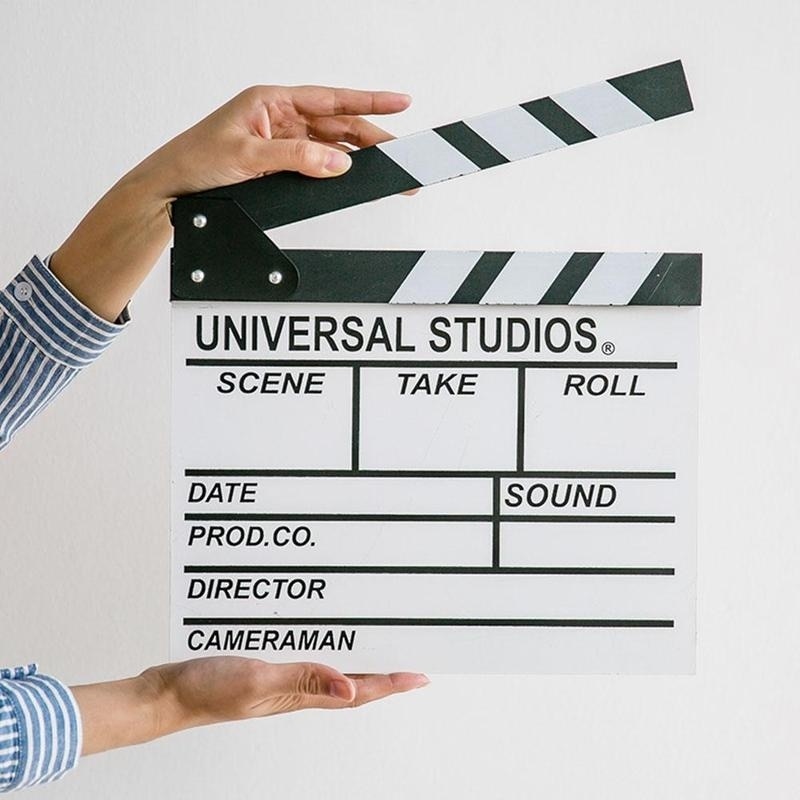 Wooden Clapperboard Movie Prop Wooden Clapperboard Movie Prop