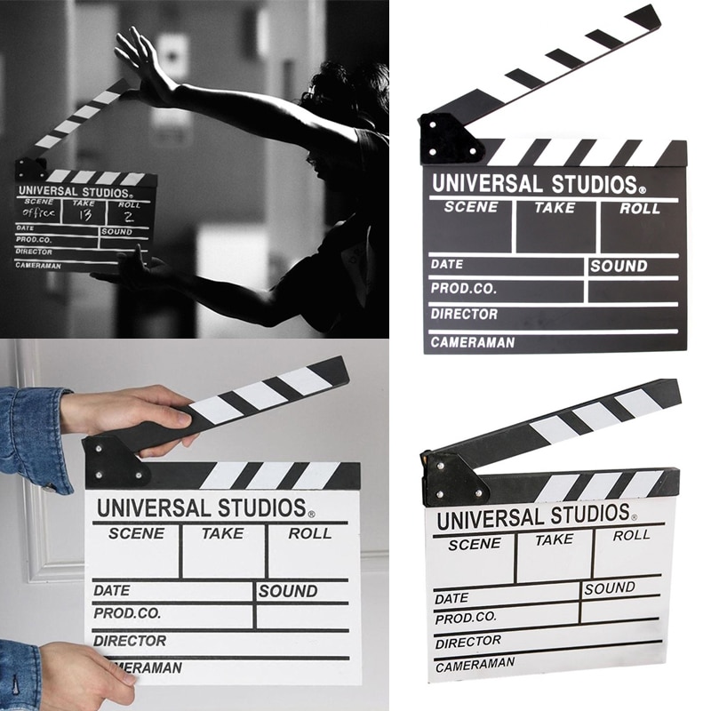 Wooden Clapperboard Movie Prop Wooden Clapperboard Movie Prop