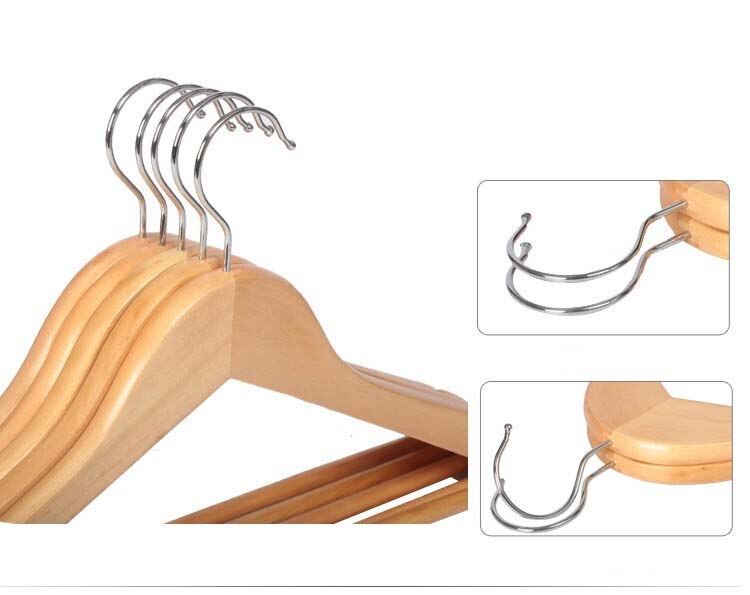 Wooden Cloth Hangers (5 Pcs) Wooden Cloth Hangers (5 Pcs)