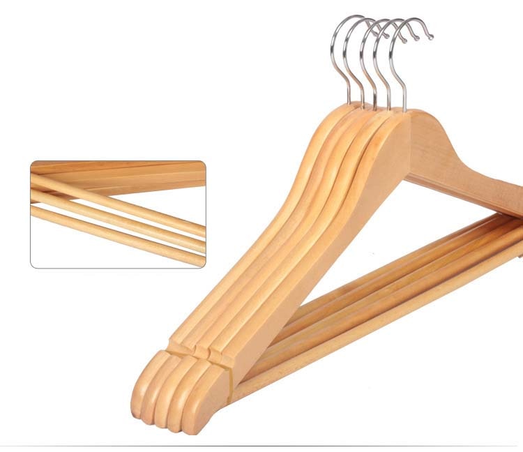 Wooden Cloth Hangers (5 Pcs) Wooden Cloth Hangers (5 Pcs)