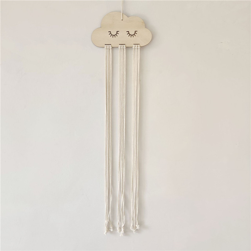 Wooden Cloud Hair Clip Hanger Wooden Cloud Hair Clip Hanger