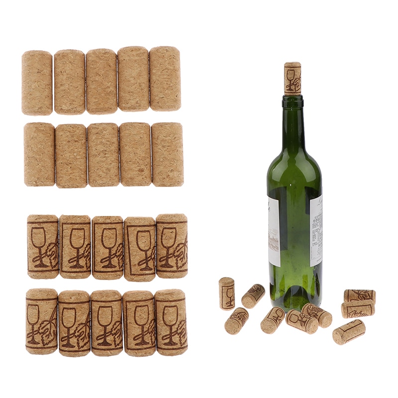 Wooden Cork Wine Stoppers (10pcs) Wooden Cork Wine Stoppers (10pcs)