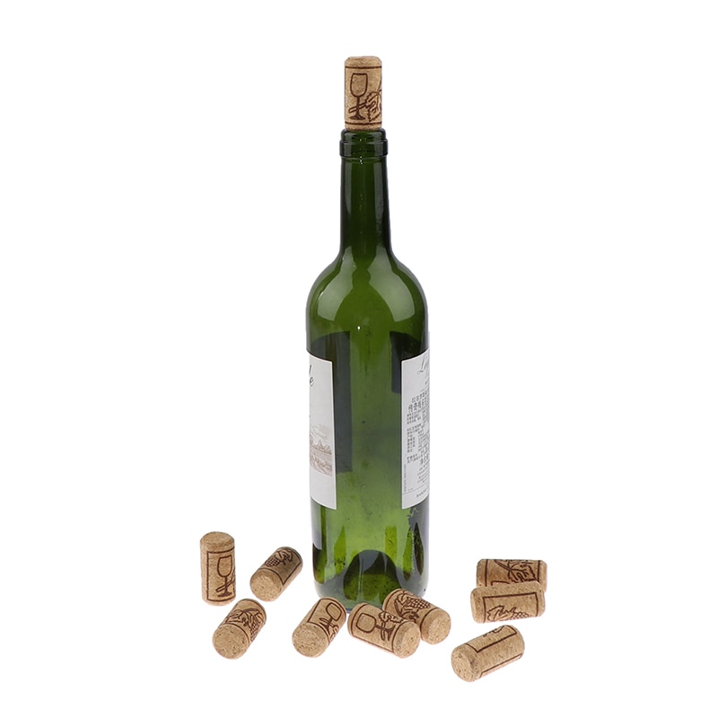 Wooden Cork Wine Stoppers (10pcs) Wooden Cork Wine Stoppers (10pcs)