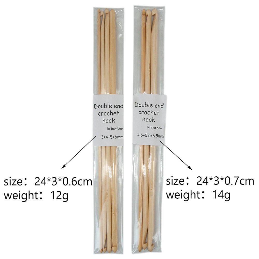 Wooden Crochet Hook Set (4 pcs) Wooden Crochet Hook Set (4 pcs)