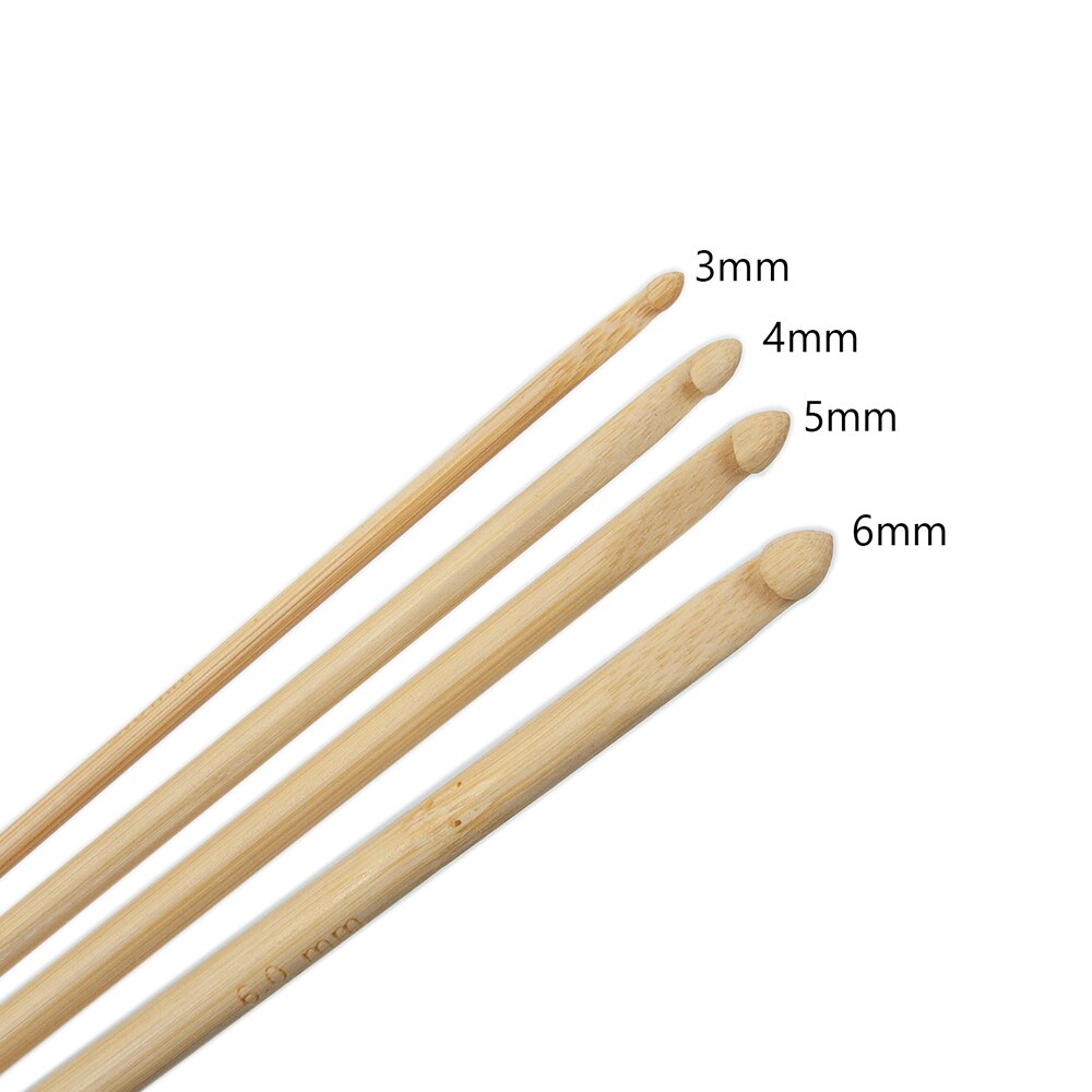 Wooden Crochet Hook Set (4 pcs) Wooden Crochet Hook Set (4 pcs)