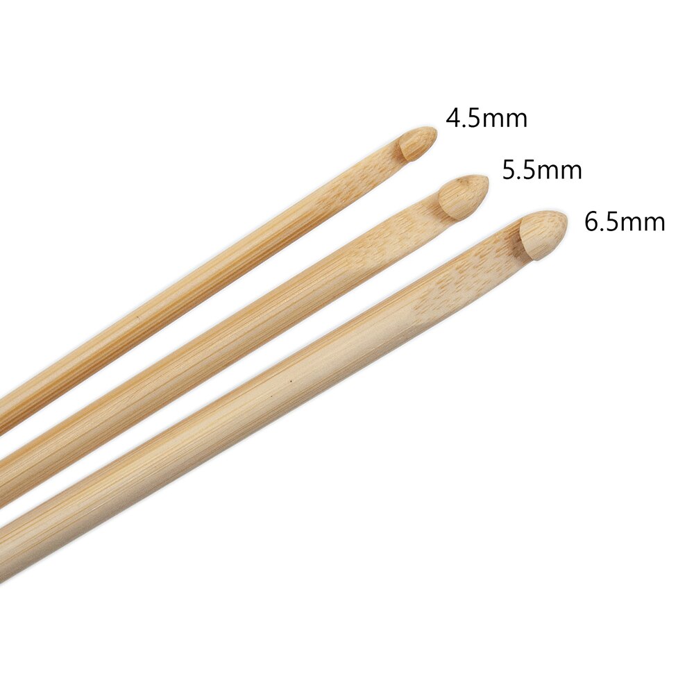 Wooden Crochet Hook Set (4 pcs) Wooden Crochet Hook Set (4 pcs)