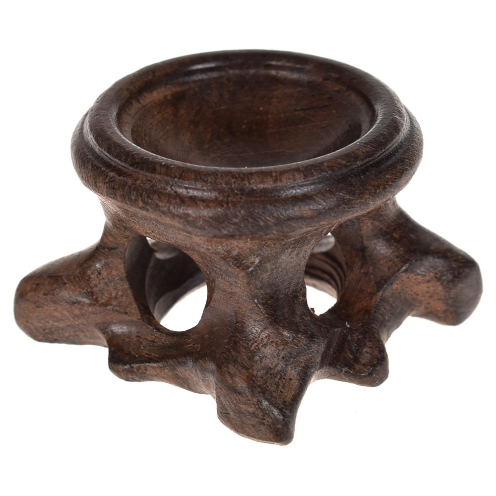 Wooden Crystal Ball Stand