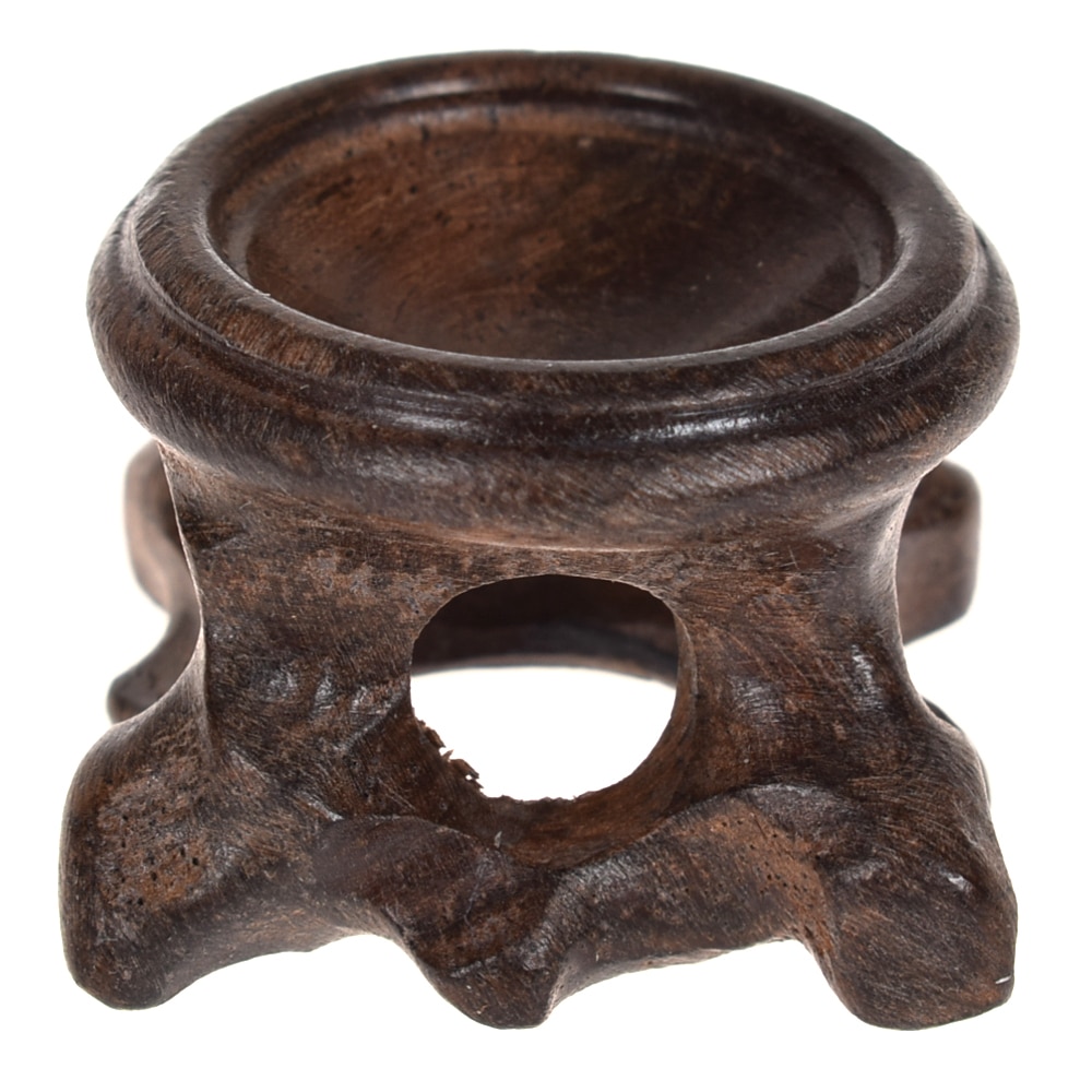 Wooden Crystal Ball Stand