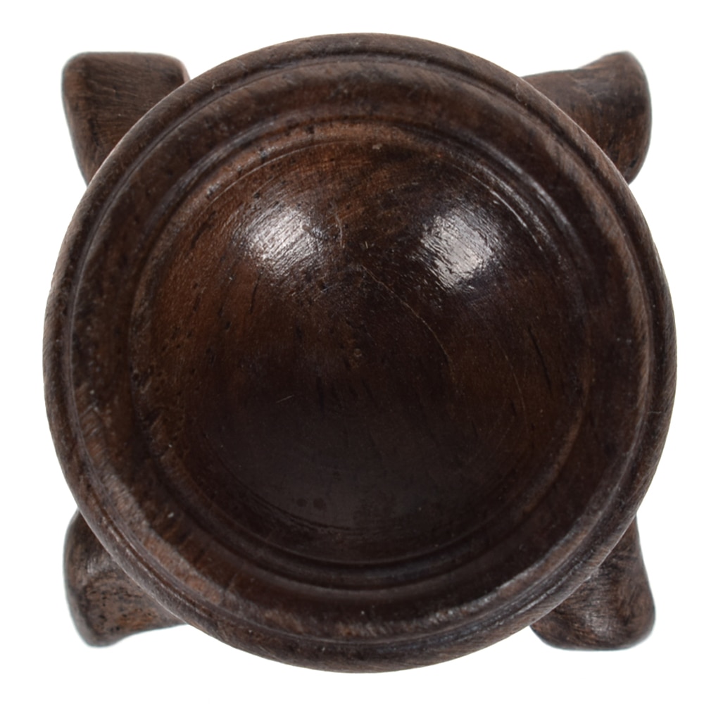 Wooden Crystal Ball Stand