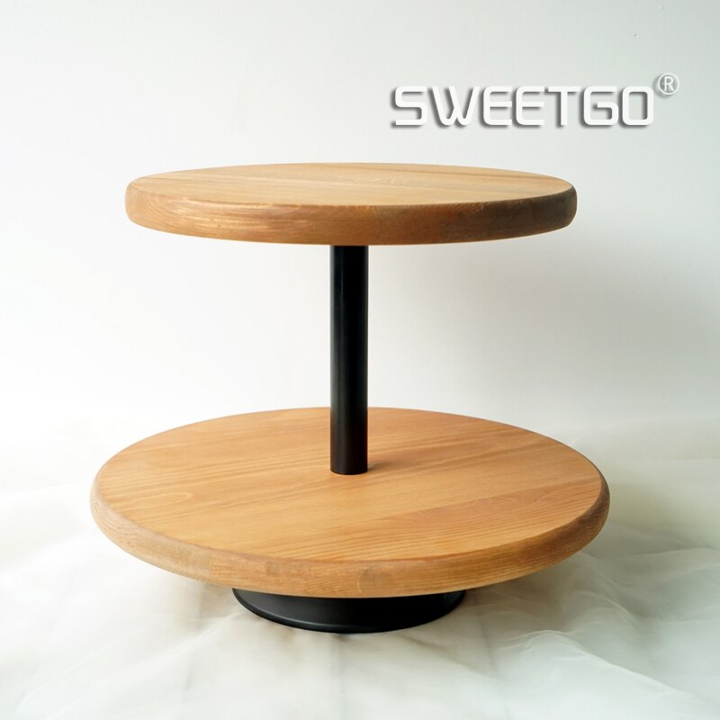 Wooden Cupcake Stand 2-Tier Stand Wooden Cupcake Stand 2-Tier Stand