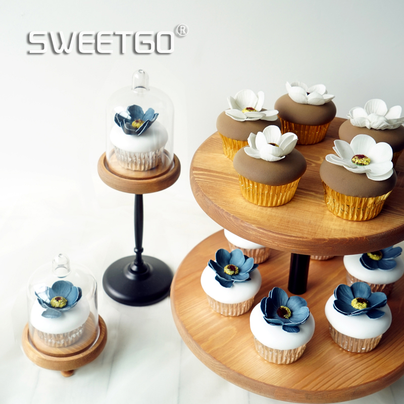 Wooden Cupcake Stand 2-Tier Stand Wooden Cupcake Stand 2-Tier Stand