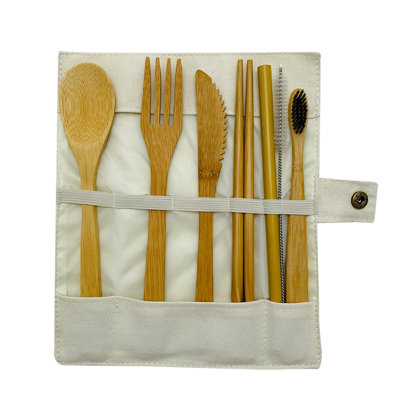 Wooden Cutlery Set Bamboo Tableware Wooden Cutlery Set Bamboo Tableware