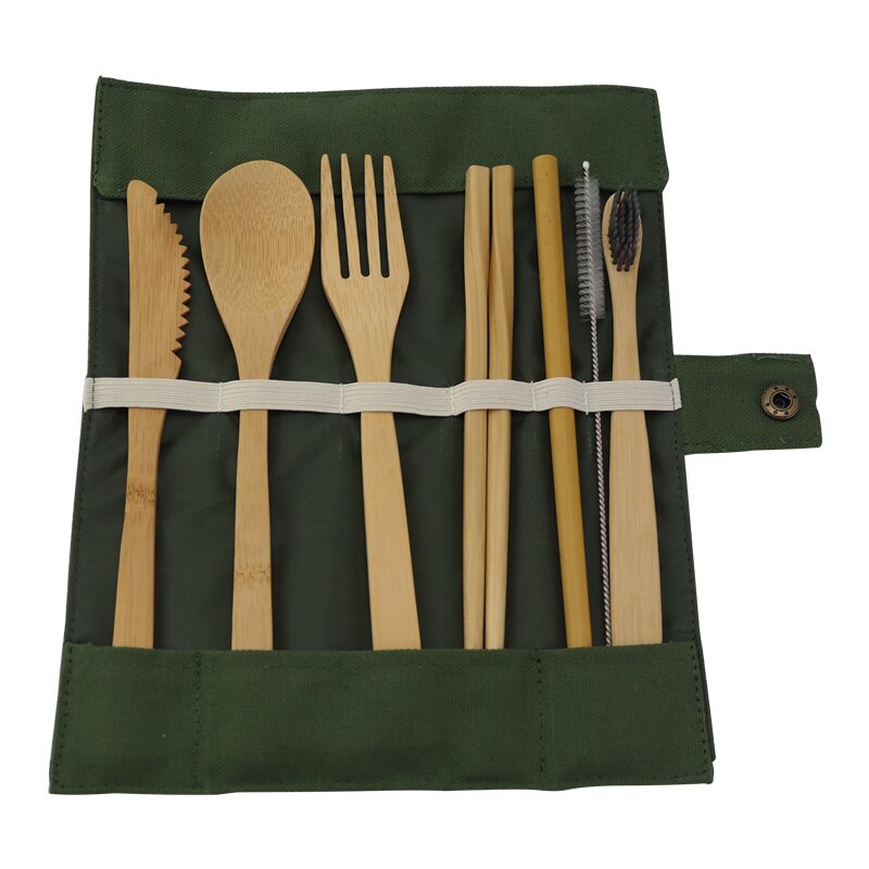Wooden Cutlery Set Bamboo Tableware Wooden Cutlery Set Bamboo Tableware