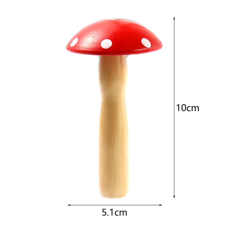 Wooden Darning Mushroom Sewing Tool
