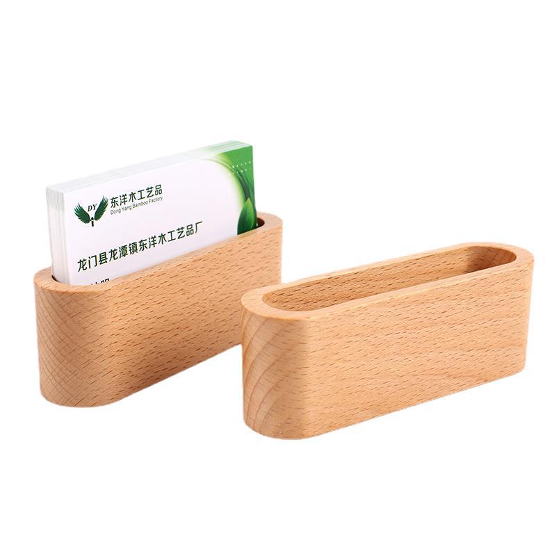 Wooden Desk Business Card Holder Wooden Desk Business Card Holder