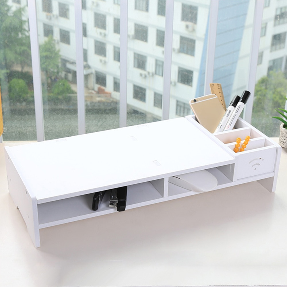 Wooden Desktop Shelf Riser Wooden Desktop Shelf Riser