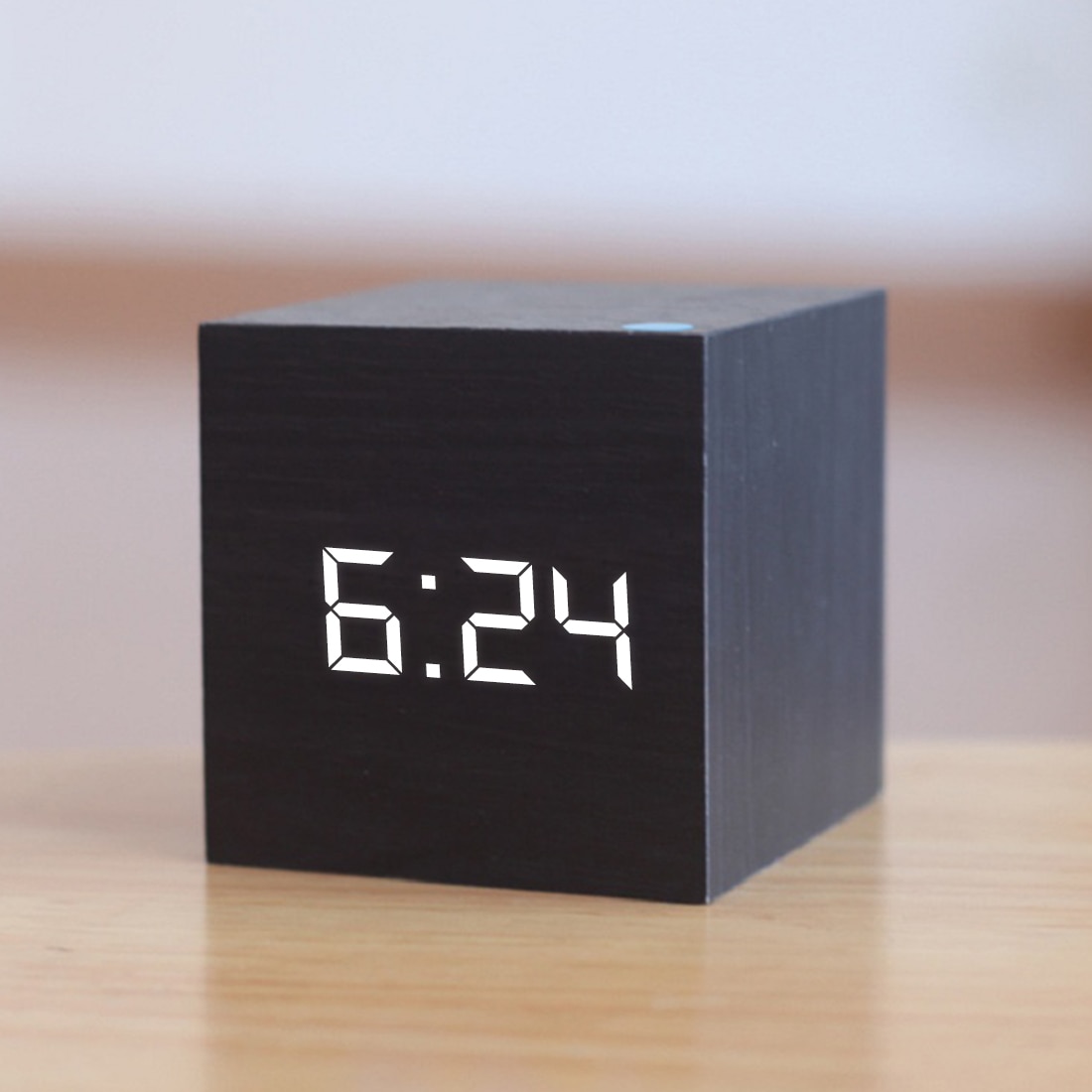 Wooden Digital Clock LED Alarm Wooden Digital Clock LED Alarm