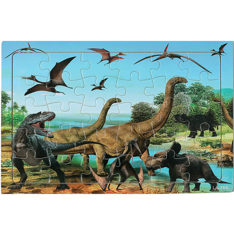 Wooden Dinosaur Jigsaw Puzzle Wooden Dinosaur Jigsaw Puzzle