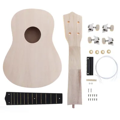 Wooden DIY Ukulele Kit (16pcs) Wooden DIY Ukulele Kit (16pcs)