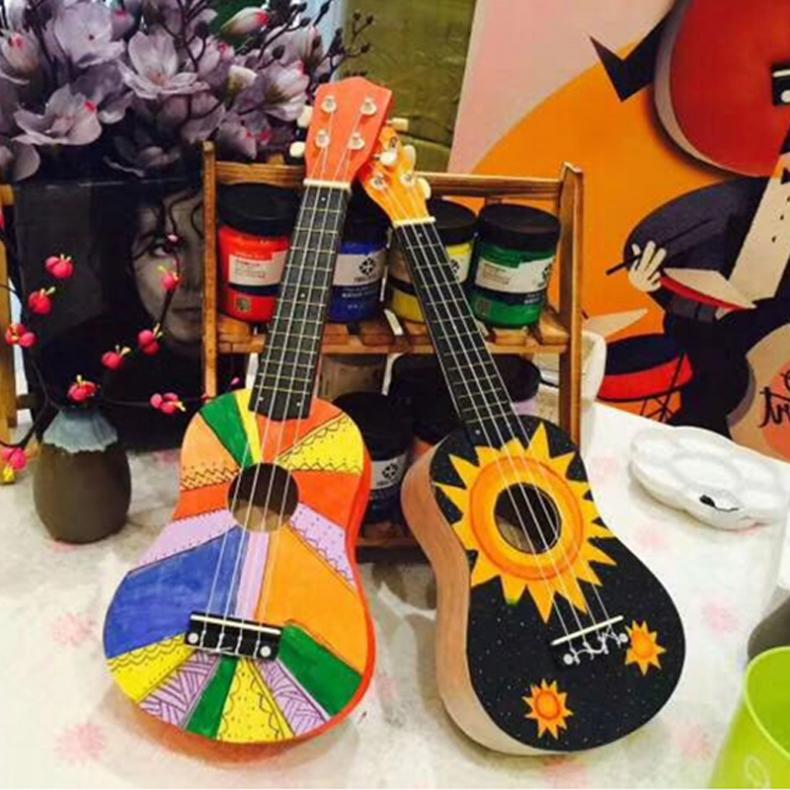 Wooden DIY Ukulele Kit (16pcs) Wooden DIY Ukulele Kit (16pcs)