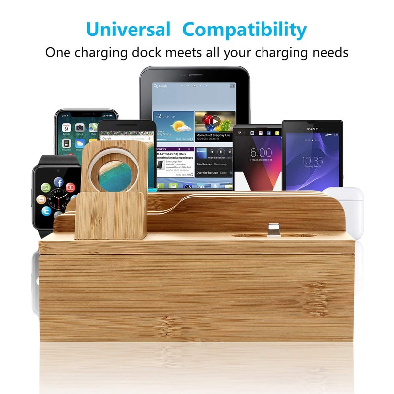 Wooden Docking Station Charging Docks Wooden Docking Station Charging Docks
