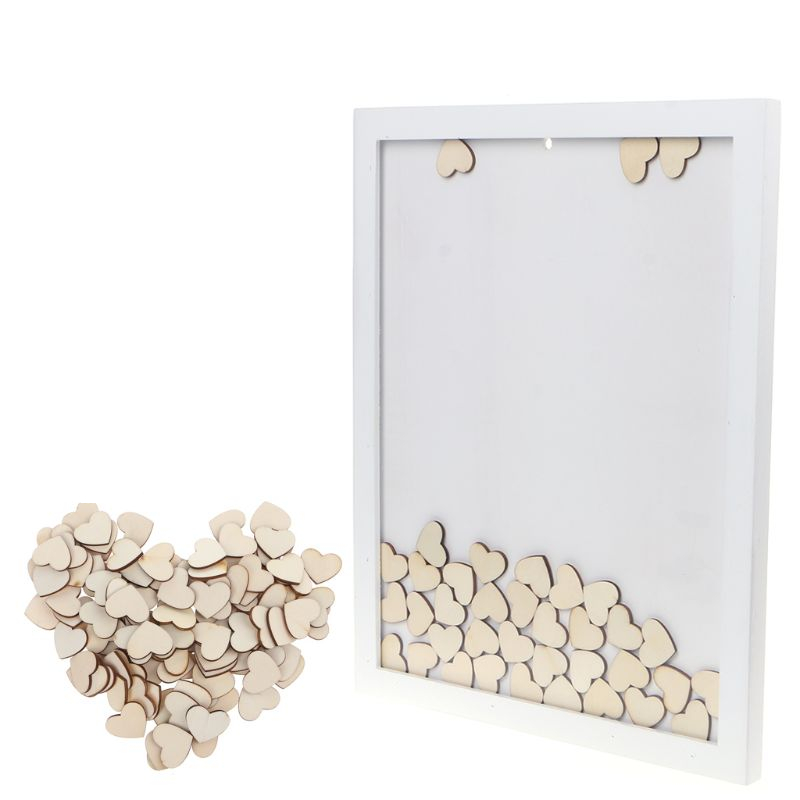 Wooden Drop Box Guest Book