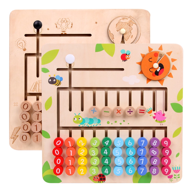 Wooden Educational Toy Mathematics Toy Wooden Educational Toy Mathematics Toy