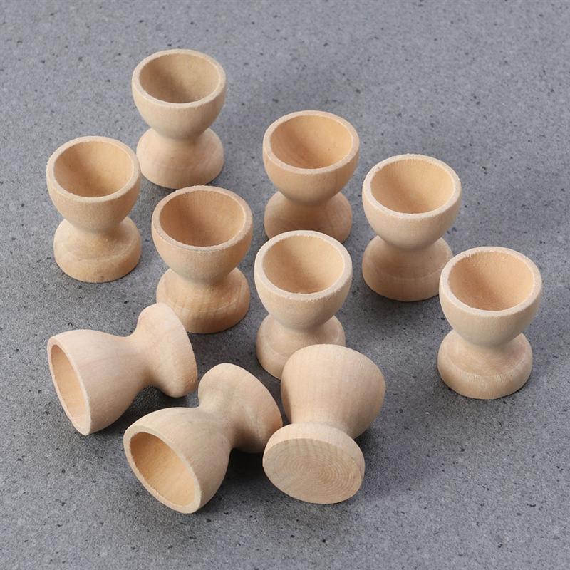 Wooden Egg Cups Egg Holders (12 pcs) Wooden Egg Cups Egg Holders (12 pcs)