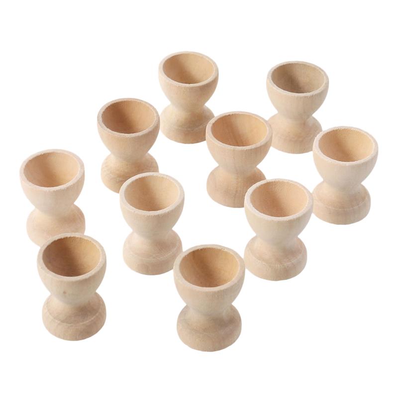 Wooden Egg Cups Egg Holders (12 pcs) Wooden Egg Cups Egg Holders (12 pcs)
