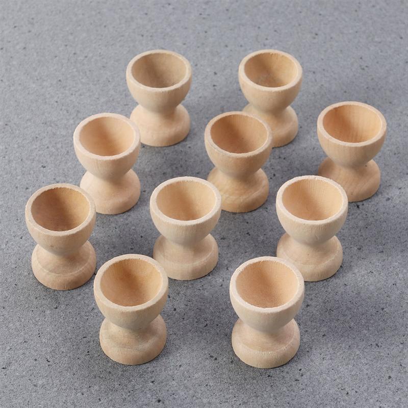 Wooden Egg Cups Egg Holders (12 pcs) Wooden Egg Cups Egg Holders (12 pcs)