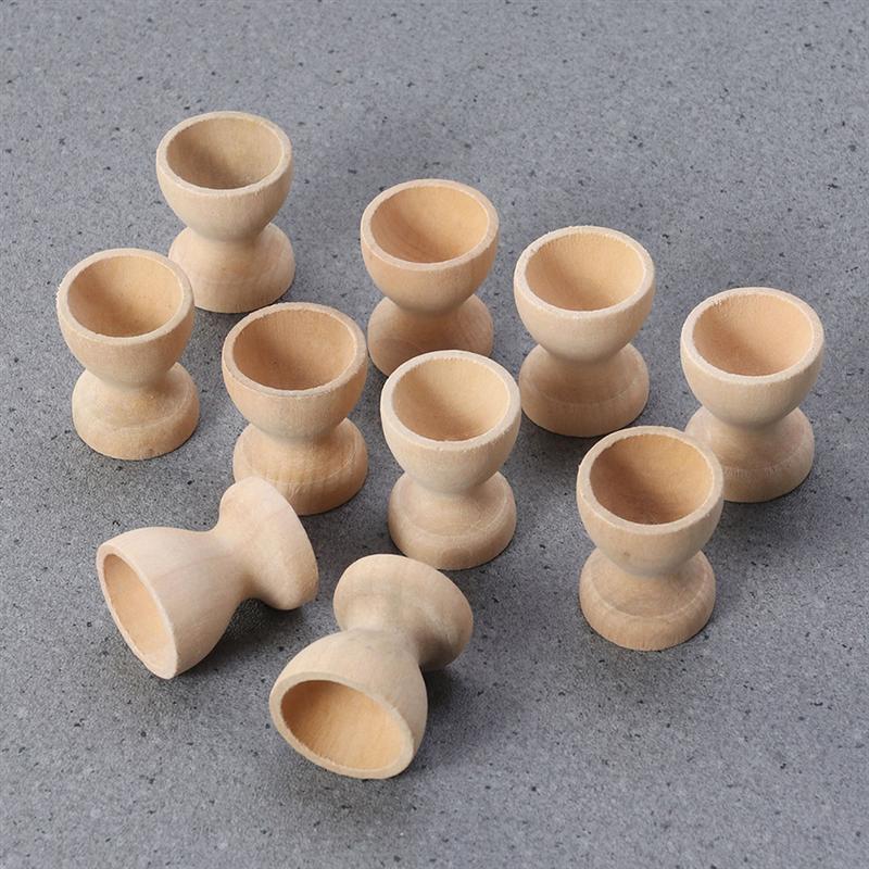 Wooden Egg Cups Egg Holders (12 pcs) Wooden Egg Cups Egg Holders (12 pcs)