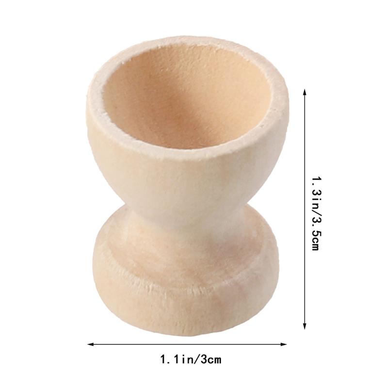 Wooden Egg Cups Egg Holders (12 pcs) Wooden Egg Cups Egg Holders (12 pcs)