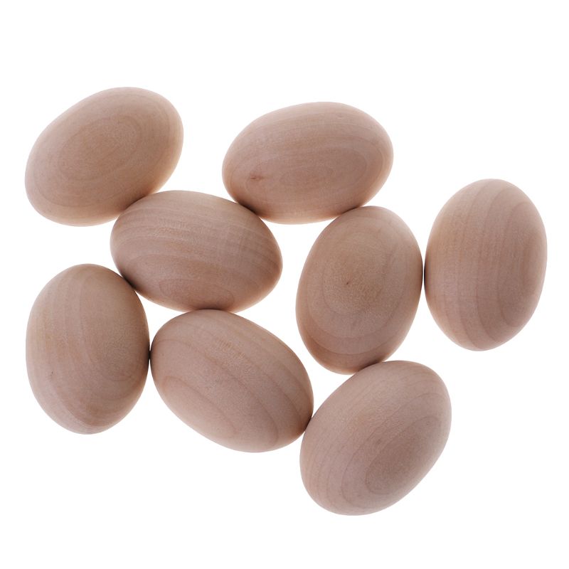Wooden Egg For Craft and Easter Ornament