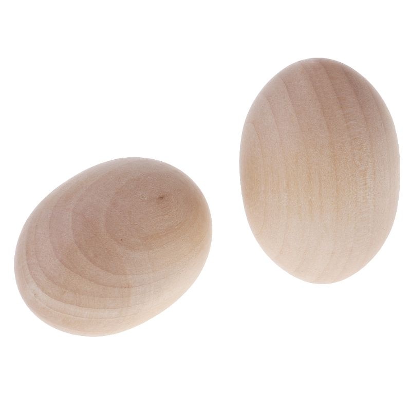 Wooden Egg For Craft and Easter Ornament