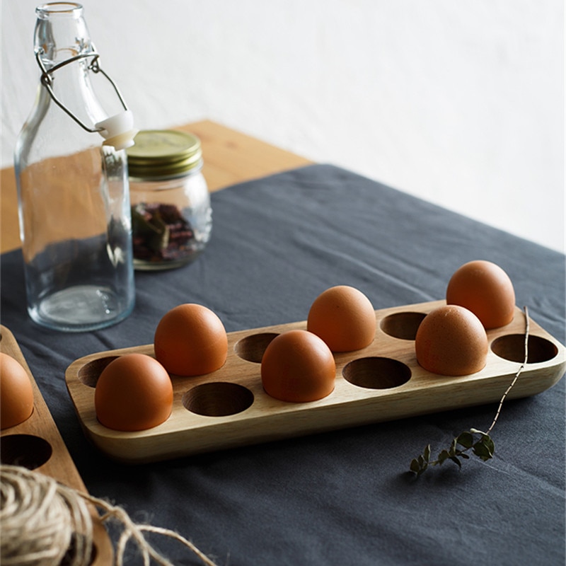 Wooden Egg Tray Reusable Dish Wooden Egg Tray Reusable Dish